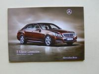 Mercedes Benz E-Klasse Limousine BR212 April 2010 NEU