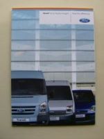 Ford Transit Kastenwagen Prospekt Oktober 2007