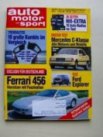 ams 11/1993 Ford Explorer, Ferrari 456,C220 Elegance W202