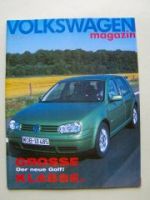 Volkswagen magazin 1/1997 Neue Golf4