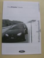 Ford Fiesta Futura Editionsmodell Juli 2000