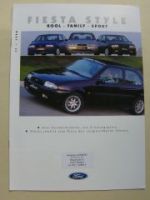 Ford Fiesta Style Kool Family Sport September 1998 NEU