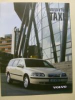 Volvo V70 TAXI Prospekt NEU Rarität