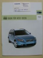 Volvo V50 Prospekt 2004