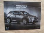 Mazda CX-3 Kizoku Intense Prospekt +Preisliste Mai 2017