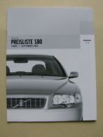 Volvo S80 1.September 2003 NEU