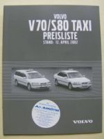 Volvo V70/S80 TAXI 15.Juni 2001 NEU