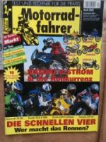 Motorradfahrer 4/2002 Kawasaki ZX-9R vs. Suzuki GSX-R 1000 vs. Honda CBR FireBlade vs. Yamaha YZF-R1