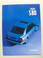 Volvo S80 Prospekt 1999 NEU+T6 +TDI