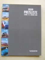 Volvo 1.Januar 2001 S40/V40 S60 V70 Cross Country C70 S80