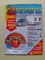 Camping, Cars & caravans 2/2006 TEC Tour live 400DB,535d E61