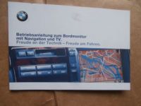 BMW Betriebsanleitung Bordmonitor mit Navigation & TV Mai 1999