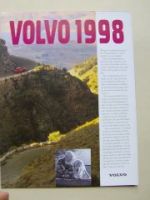 Volvo 1998 Prospekt Poster Dänemark C70 Coupè