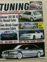 Tuning 6/1988 BMW E34 Poster, R5,E30,M3,928 S4,W201,E12