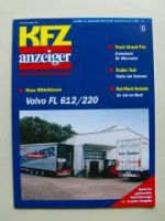 KFZ anzeiger 15/2000 Volvo FL612/220,Ford Transit FT350L