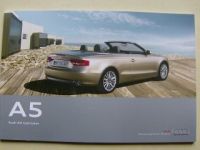 Audi A5 Cabriolet Prospekt April 2010 NEU