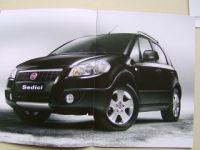 Fiat Sedici Prospekt Juli 2008 NEU