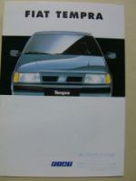 Fiat Tempra Prospekt September 1995 NEU