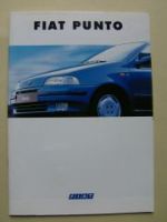 Fiat Punto Prospekt November 1993 +Cabrio NEU