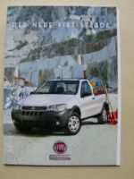 Fiat Strada Prospekt November 2007 NEU