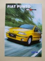 Fiat Punto Team Sonderprospek Oktober 1996 NEU