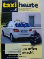 taxi heute 2/2009Neue E-Klasse,Checker Taxis,Honda Accord,Insign