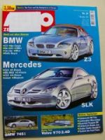 Auto Zeitung 24/2001 BMW 745i E65,Volvo V70 2.4D,Zender Straight