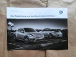 VW Beetle Dune & Cabriolet Modelljahr 2017 Preisliste NEU