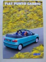 Fiat Punto Cabrio Prospekt Juni 1998 NEU