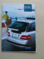 Fiat Stilo Multi Wagon Prospekt Januar 2003 NEU+Preisliste Typ19