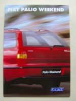 Fiat Palio Weekend Prospekt Dezember 1997 NEU