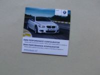 BMW Performance Configurator E82 E71 E90 März 2010 DVD