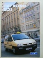 Fiat Ulysse TAXI 1,9TD April 1996 Prospekt