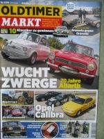 Oldtimer Markt 10/2019 Rolls-Royce Silver Shadow Kaufberatung, 70 Jahre Abarth,30 Jahre Calibra,