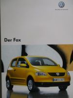 VW Fox Katalog April 2007