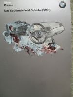 BMW Presse Das Sequenzielle M Getriebe SMG M3 E46 Coupé +Fotos April 2001