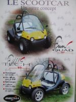 Secma Le Scootcar Fun Quad 50cc +Fun Tech 50cc Catalogue
