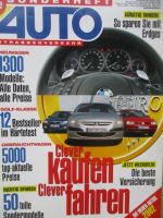 Auto Straßenverkehr Sonderheft 1/2002 Clever kaufen clever fahren 1300 Modelle +Daten und Preise,Härtetests