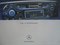 Mercedes Benz Audio 10 mit/ohne RDS +CD Betriebsanleitung Oktober 2002
