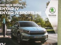 Skoda Enyaq iV +Sportline Prospekt August 2021