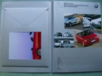 BMW Pressemappe Detroit 2001 X5 E53 M3 E46 Z3 Roadster Coupe E36