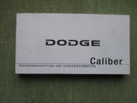Dodge Caliber Bedienungsanleitung +Serviceinformation Deutsch NOS