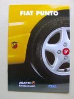 Fiat Punto Abarth Lineaccessori Dezember 1996 NEU