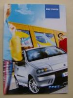 Fiat Punto Prospekt +Abarth September 2002 NEU