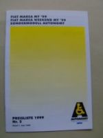Fiat Marea +Weekend Sondermodell Autonomy Juni 1999