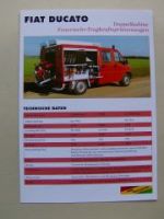 Fiat Ducato Doppelkabine Feuerwehr-Tragkraftspritzenwagen