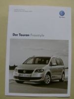 VW Touran Freestyle Preisliste November 2009