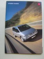 Citroen Evasion Prospekt Oktober 1999 NEU