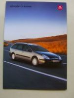 Citroen C5 Kombi Prospekt April 2001 NEU