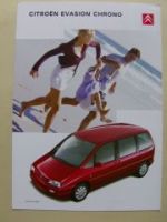 Citroen Evasion Chrono Dezember 2000 NEU
